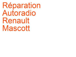 Autoradio Renault Mascott (1999-2004) phase 1