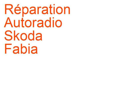 Autoradio Skoda Fabia 1 (1999-2007)