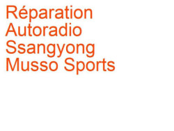 Autoradio Ssangyong Musso Sports (1993-2005)