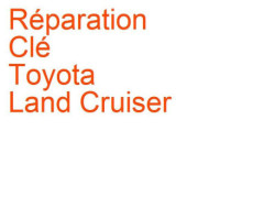 Clé Toyota Land Cruiser (1998-2007) [J10]