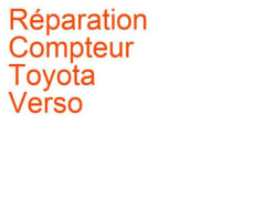 Compteur Toyota Verso (2009-2013) phase 1