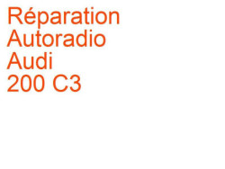 Autoradio Audi 200 C3 (1983-1991) [C3]