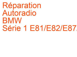 Autoradio BMW Série 1 E81/E82/E87/E88 (2004-2007) phase 1