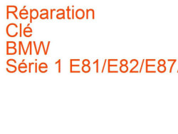 Clé BMW Série 1 E81/E82/E87/E88 (2007-2011) phase 2