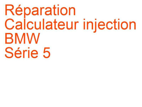 Calculateur injection BMW Série 5 (1995-2004) [E39]