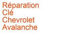 Clé Chevrolet Avalanche (2001-2013)