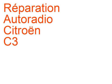 AUTORADIO CITROEN C3 2009