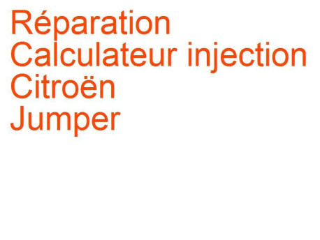 Calculateur injection Citroën Jumper 1 (2002-2006) phase 2