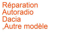 Autoradio Dacia ,Autre modèle