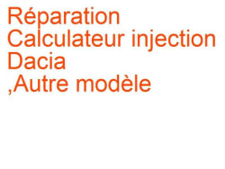 Calculateur injection Dacia ,Autre modèle