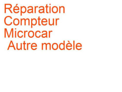 Compteur Microcar Autre modèle