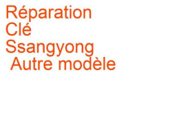 Clé Ssangyong Autre modèle