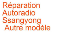 Autoradio Ssangyong Autre modèle