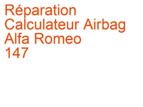 Calculateur Airbag Alfa Romeo 147 (2000-2010) [937]