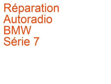 Autoradio BMW Série 7 (1994-2001) [E38]
