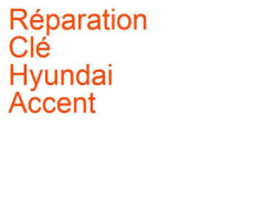 Clé Hyundai Accent 2 (1999-2006) [LC]