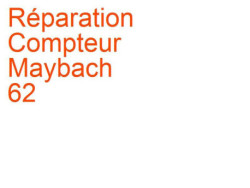 Compteur Maybach 62 (2002-2013)