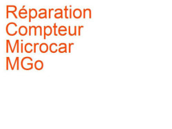 Compteur Microcar MGo (2008-2014)