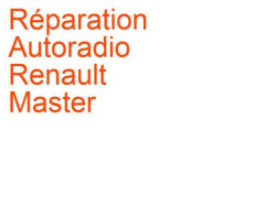Autoradio Renault Master 3 (2010-2014) phase 1