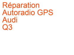 Autoradio GPS Audi Q3 (2011-2015) phase 1