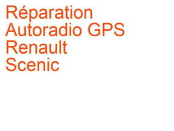 Autoradio GPS Renault Scenic 3 (2009-2012) phase 1