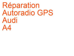 Autoradio GPS Audi A4 (2001-2004) [B6] Blaupunkt MFD