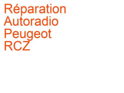 Autoradio Peugeot RCZ (2010-2013) phase 1