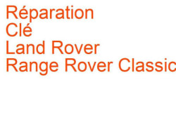 Clé Land Rover Range Rover Classic (1970-1996)