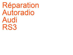 Autoradio Audi RS3 (2015-2017) phase 1