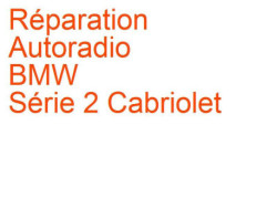 Autoradio BMW Série 2 Cabriolet (2014-2017) [F23] phase 1