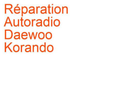Autoradio Daewoo Korando (1996-2006)