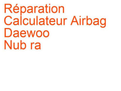 Calculateur Airbag Daewoo Nub ra 1 (1997-2003) [J100]