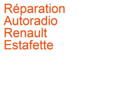 Autoradio Renault Estafette (1959-1980)