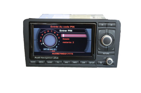 Autoradio GPS Audi RS4 (2000-2004) [B6] AISIN RNS-E Navigation Plus