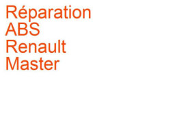 ABS Renault Master 3 (2010-2014) phase 1