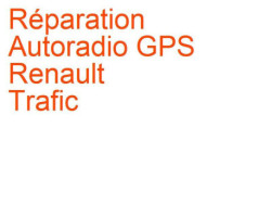 Autoradio GPS Renault Trafic 3 (2014-)