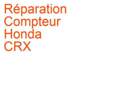 Compteur Honda CRX (1988-1992) [EE/ED] phase 2