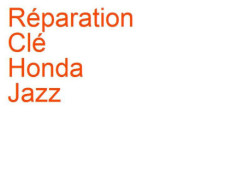 Clé Honda Jazz 2 (2007-2013)