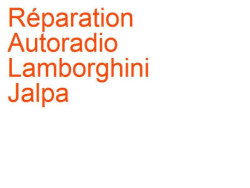 Autoradio Lamborghini Jalpa (1982-1988)