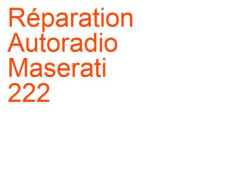 Autoradio Maserati 222 (1988-1990)