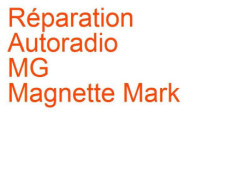 Autoradio MG Magnette Mark 4 (1961-1969)