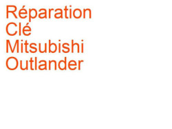 Clé Mitsubishi Outlander 3 (2012-) [GF]