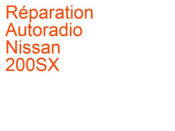 Autoradio Nissan 200SX (1989-1993) [S13]