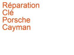 Clé Porsche Cayman (2005-2009) [987C] phase 1