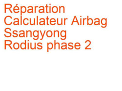 Calculateur Airbag Ssangyong Rodius phase 2 (07/2012-Aujourd'hui)