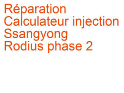 Calculateur injection Ssangyong Rodius phase 2 (07/2012-Aujourd'hui)