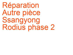 Autre pièce Ssangyong Rodius phase 2 (07/2012-Aujourd'hui)