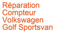 Compteur Volkswagen Golf Sportsvan (2014-)