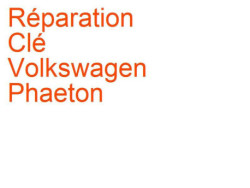 Clé Volkswagen Phaeton (2007-2010) phase 2