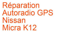 Autoradio GPS Nissan Micra K12 (2002-2010) [K12]